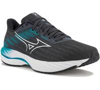 Mizuno Wave Inspire 21 Chaussure De Running Avec Stabilisateurs Hommes-Gris Foncé, Turquoise, Pointure 45