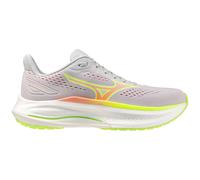 Mizuno Wave Inspire 22 Chaussure de running avec stabilisateurs Femmes - gris clair, jaunes fluo, Taille 42
