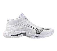 Mizuno Chaussures indoor Wave Lightning Elite Mid Blanc/Argent Taille 38,5