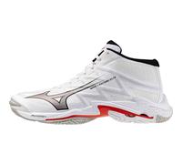 Mizuno Wave Lightning Mid Elite Blanc/Noir/Rouge 36