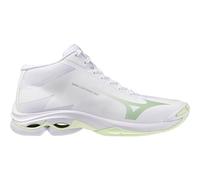 Mizuno Wave Lightning Pro Mid Femmes Blanc/Vert Clair 37