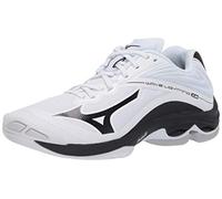 Mizuno Wave Lightning Z6 Chaussures de Volleyball pour Femme, Blanc/Noir, 45 EU
