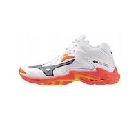 Mizuno - Wave Lightning Z8 Mid - Homme - Chaussures - Blanc - Taille: 46 1/2 EU