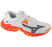 Mizuno Wave Lightning Z8 V1GA240098 Chaussures de Volleyball Unisexes, Blanches, Blanc., 46.5 EU