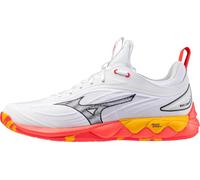 Mizuno Wave Luminous 3 - white/fiery coral 2/citrus, Größe:6