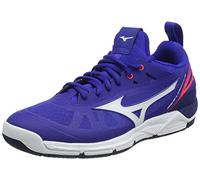 Mizuno Wave Luminous, Chaussures de Volley-ball Unisexe-adulte, Bleu (Reflexbluec/ Wht/ Diva Pink), 44 EU