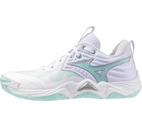 Mizuno Wave Momentum Elite Chaussures de sport d'intérieur Pour femmes Blanc UE 36 1/2 Homme Blanc UE 36 1/2
