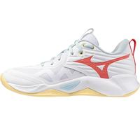 Mizuno Wave Momentum Pro Chaussures de sport d'intérieur Pour femmes Blanc UE 38 1/2 Blanc UE 38 1/2