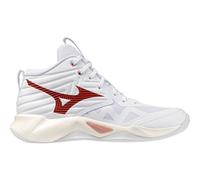 Mizuno Wave Momentum Pro Mid Femme 38 1/2 Blanc/Rose