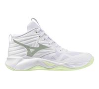 Mizuno Wave Momentum Pro Mid Femmes 41 Blanc/Vert Clair