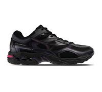 Mizuno Wave Mustang LS - Baskets Sportstyle Unisexes-Black Fuchsia Purple Blackberry Cordial 42 1/2