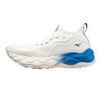 Mizuno Wave Neo Ultra, Undyed White/Black/PeaceBlue, 43 EU, Bleu pétrole Blanc, 43 EU