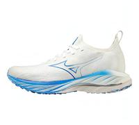Mizuno Wave Neo Wind, UndyedWhite/PeaceBlue, 40,5 EU, Bleu Marine, 40.5 EU