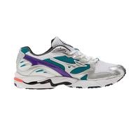 Mizuno Unisex Shoe S.l.wave Rider 10 White/silver/tealblue Taille: 44.5 | Chaussures de training Outlet | Unisex | Blanche