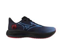 Mizuno - Wave Rider 29 Amsterdam - Chaussures running Black / All Aboard / High Risk Red - 42