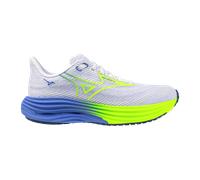 Mizuno - Wave Rider 29 - Chaussures running femme White / Lightning Yellow / Ultramarine - 39