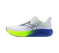 Mizuno Wave Rider 29 (M) Blanc/Bleu break/Lightning Ye, White Estate Blue Lightning Ye, 46.5 EU