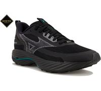 Mizuno Wave Rider GTX 3 Chaussure Trail Hommes-Noir,Turquoise, Pointure 42.5