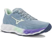 Chaussures Mizuno Wave Sky 8 bleu gris pour femme - 38.5