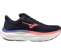 Mizuno Chaussures de running femme Wave Sky 9 Odyssey Gray / Striking Coral / Iris Bloom 38,5