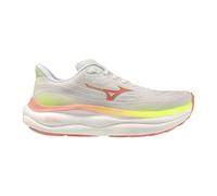 Mizuno - Wave Sky 9 - Chaussures running femme GF White / Desert Flower / Lime Pu - 41