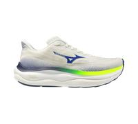 Mizuno - Wave Sky 9 - Chaussures running homme Snow White / Surf the Web / Lightning Yellow - 44