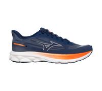 Mizuno Wave Skyrise 7 Chaussure de running sans stabilisateurs Hommes - bleu foncé, corail, Taille 44