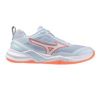 Mizuno Wave Stealth Elite Femmes 42 Bleu Clair/Orange