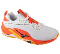Mizuno Wave Stealth Neo II X1GA240098 Chaussures de Handball pour Homme, Blanches, 42,5 EU