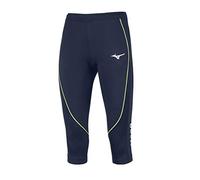 Mizuno WOM Premium 3/4 Tight Collant Femme M Marine/Blanc (Navy/White)