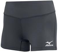 Mizuno Women's 3.5" Inseam 440656.9292.08.XXL Victory Short de Volleyball avec Entrejambe de 8,9 cm Homme, Charbon
