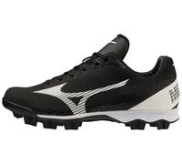 Mizuno Women's Wave Finch Lightrevo Sneaker, Black-White, 10