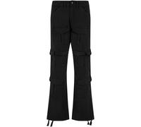 MJ Gonzales Pantalon cargo noir / blanc, Taille 34
