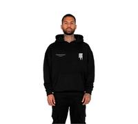 MJ Gonzales Sweat-shirt violet / noir / blanc, Taille L