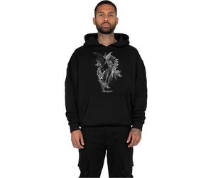MJ Gonzales Sweat-shirt Angel 3.0 Heavy Hoody Oversized Essentials V.4 Black S