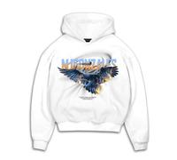 MJ Gonzales Sweat-shirt ' EAGLE V.2 ' bleu / jaune / noir / blanc, Taille XL