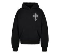 MJ Gonzales Sweat-shirt 'Grace of God' noir / blanc, Taille L