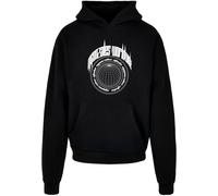 MJ Gonzales Sweat-shirt gris / noir / blanc, Taille XS