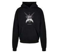 MJ Gonzales Sweat-shirt 'Higher Than Heaven' gris / noir / blanc, Taille XXL