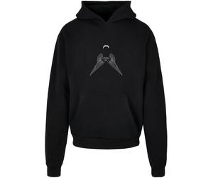 MJ Gonzales Sweat-shirt 'Higher Than Heaven' noir / blanc, Taille 5XL