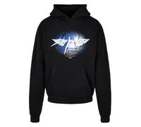 MJ Gonzales Sweat-shirt 'Higher Than Heaven V.4' bleu / noir / blanc, Taille 4XL