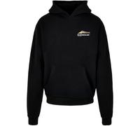 MJ Gonzales Sweat-shirt jaune pastel / noir / blanc, Taille XXL