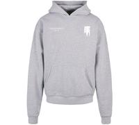 MJ Gonzales Sweat-shirt 'Metamorphose V.2' gris / violet / blanc, Taille XXL