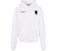 MJ Gonzales Sweat-shirt 'METAMORPHOSE V.2' violet / noir / blanc, Taille M