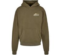 MJ Gonzales Sweat-shirt olive / blanc, Taille S