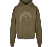 MJ Gonzales Sweat-shirt olive / blanc, Taille XL