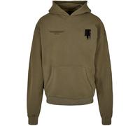 MJ Gonzales Sweat-shirt olive / violet / noir / blanc, Taille S