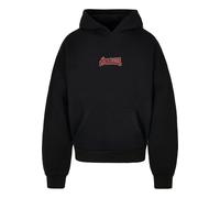 MJ Gonzales Sweat-shirt 'Ornament of Ashes' gris / rouge / noir / blanc, Taille XS