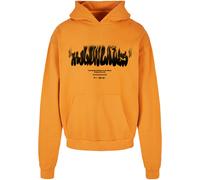 MJ Gonzales Sweat-shirt 'Rising' orange / noir, Taille XS