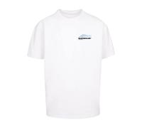 MJ Gonzales T-Shirt bleu fumé / noir / blanc, Taille S